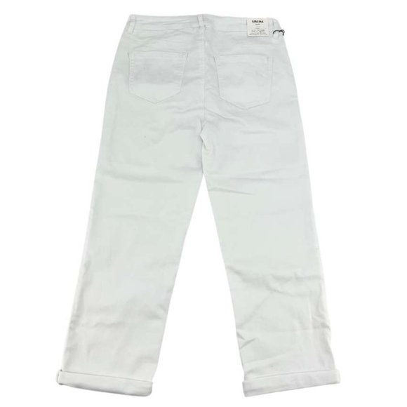 Santana White Capris Size 8 - Picture 6 of 6